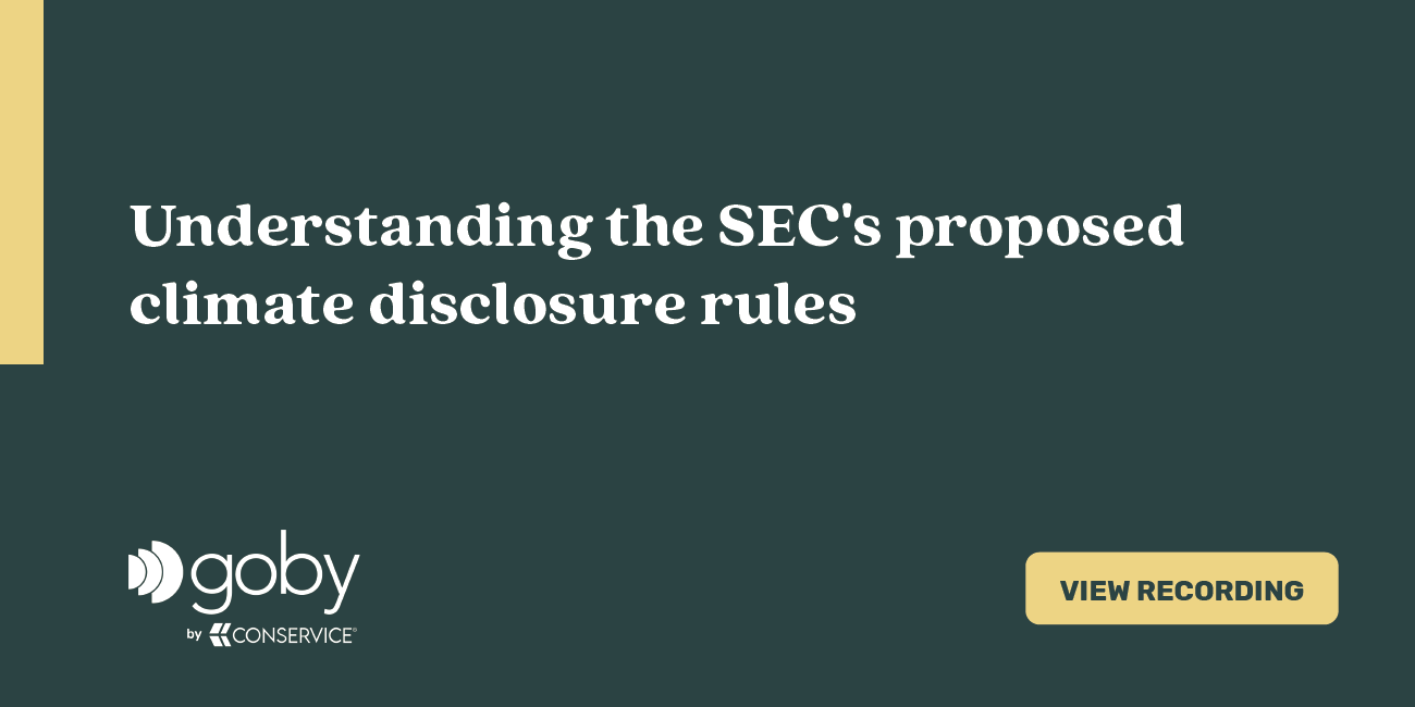 Understanding the SEC's proposed climate disclosure rules